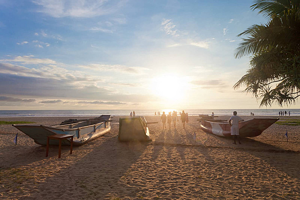 Ahungalla is a hidden gem that combines pristine beaches, luxury, and natural charm