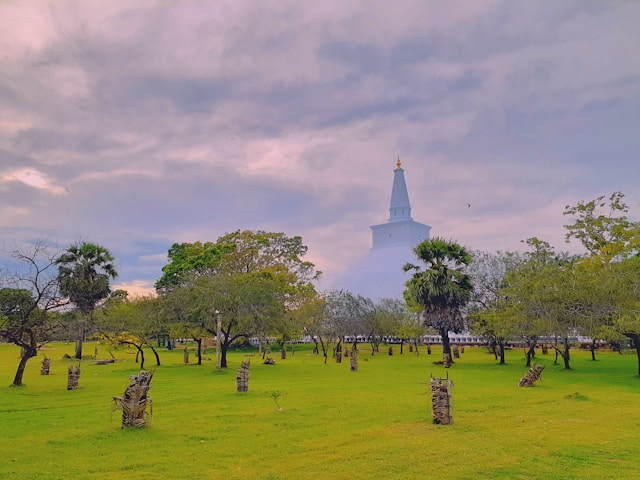 Anuradhapura Ancient City - Sacred Buddhist stupas in Sri Lanka