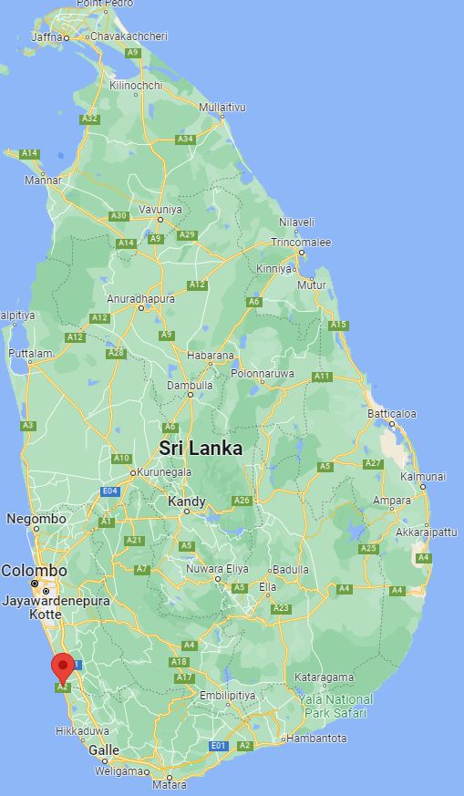 Bentota is located on Sri Lanka’s southwest coast where the Madu Ganga River meets the
                                Indian Ocean